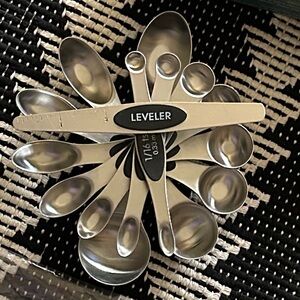 Magnetic Measuring Spoons Set of 9